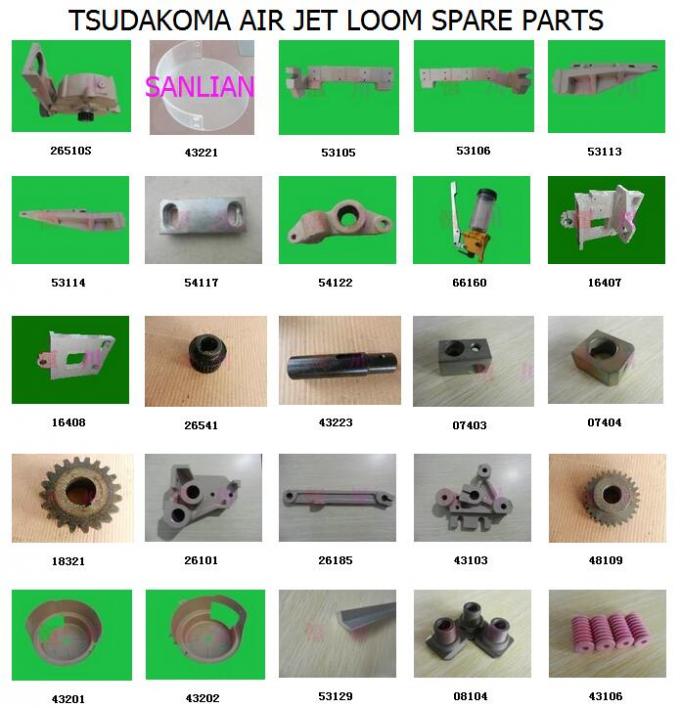 Tsudakoma Air Jet Loom Mechanical Parts.
